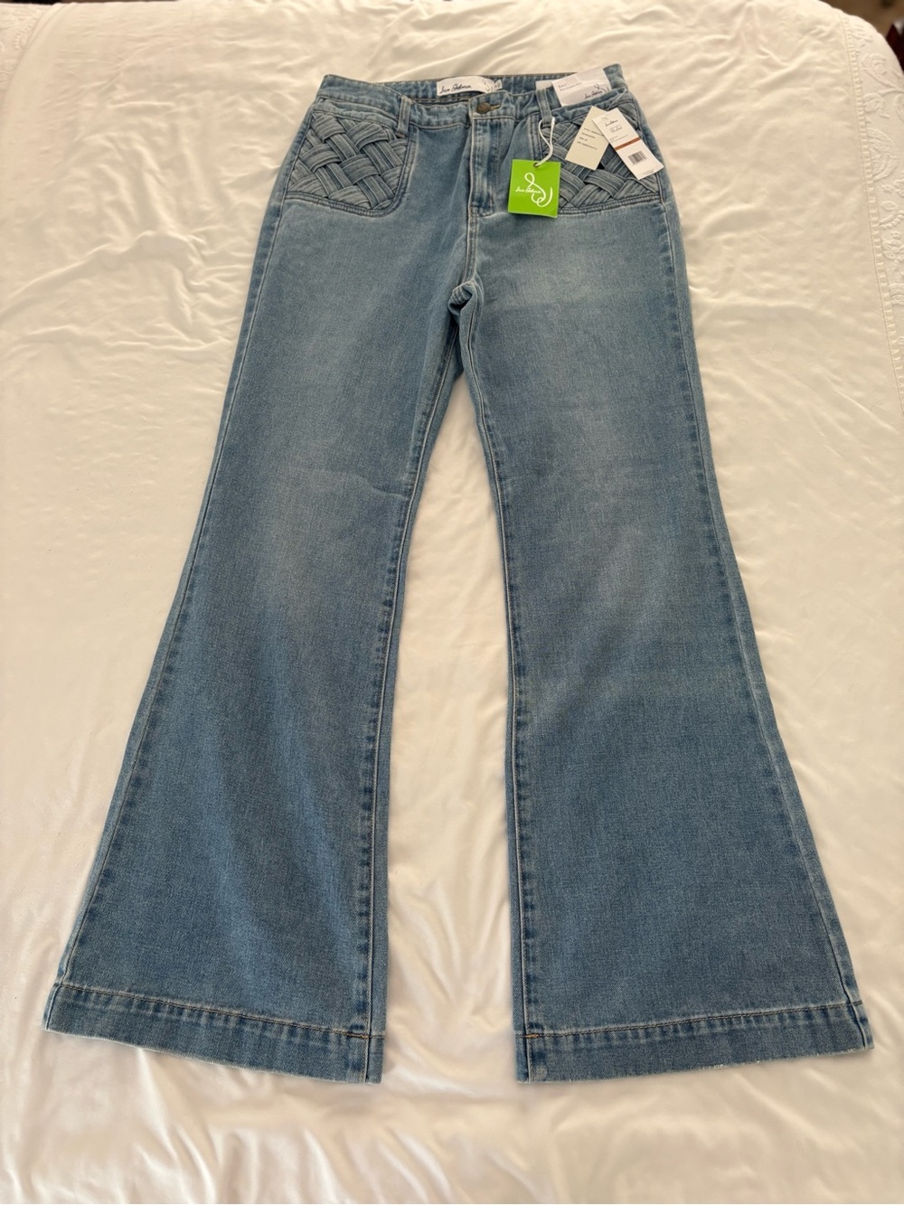 NWT Sam Edelman Aspen Bay Flare Trouser Jean